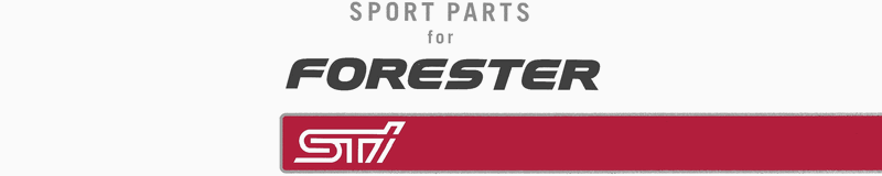 2005N9s STI Sports Parts for Forester